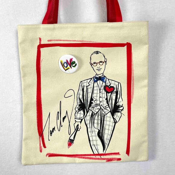 Limited Edition NWOT Brighton Memorative Tom Clancy Canvas Tote - Picture 1 of 13